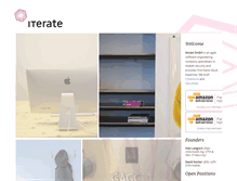 Tablet Screenshot of iterate.ch